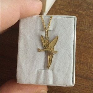 Tinkerbell necklace 10k gold